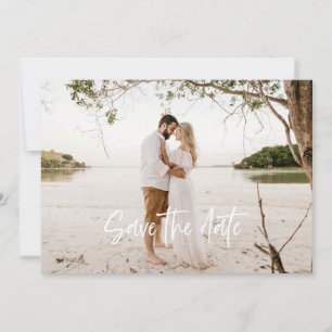 Foto Save The Date Kaart Trouw Aankondiging
