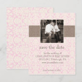 Foto Save the Date SJABLOON (Voorkant / Achterkant)