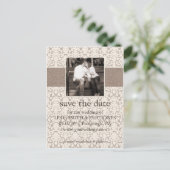 Foto Save the Date SJABLOON (Staand voorkant)