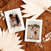Foto Save the Dates, Moderne minimalistische Boho Kaart