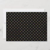 Foto Save the Dates with Faux Gold Foil Script Date (Achterkant)