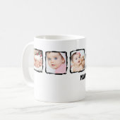 Foto Scribble Lijst Personalized Koffiemok (Voorkant links)