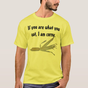 Foto shirt "I am corny"