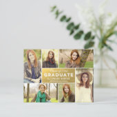 Foto Showcase Afstuderen Aankondiging GOLD (Staand voorkant)