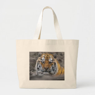 Foto Siberische tijger Grote Tote Bag