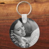 Foto Simple Happy Valentijns Sleutelhanger (Voorkant)