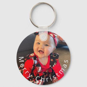 Foto Simple Merry-kerst Sleutelhanger