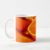 Foto sinaasappels koffiemok (Links)