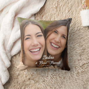 Foto Sisters Best Friends Kussen