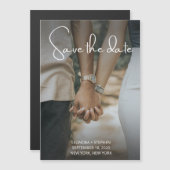 Foto Sla de datum op  Magnetische Uitnodiging (Voorkant / Achterkant)