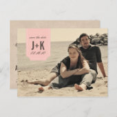  foto Sla de datum Sjabloon (Voorkant / Achterkant)