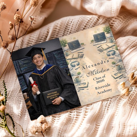 Foto Software Engineer Afstuderen Aankondiging