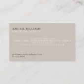 Foto Staging Home Visitekaartje (Achterkant)