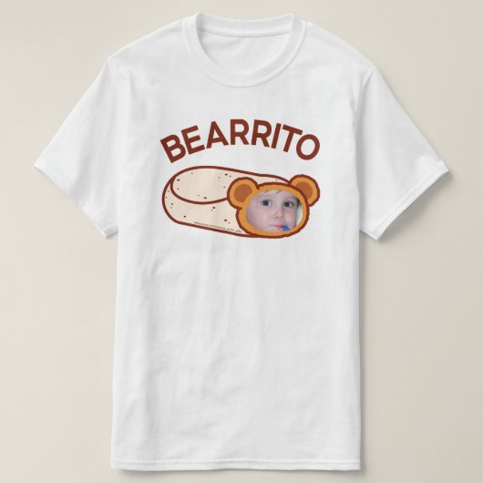Foto Stand-in BEARRITO T-shirt (Design voorkant)
