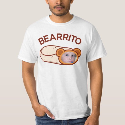 Foto Stand-in BEARRITO T-shirt (Voorkant)