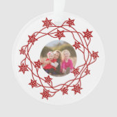 Foto Sterrenkrans Scandinavisch Ornament (voorkant)