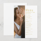 Foto strook menu (Voorkant / Achterkant)