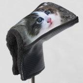 Foto Super Cute Kitten Cat Golfheadcover (3/4 voorkant)