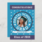 Foto tandheelkunde Afstuderen Aankondiging (Voorkant / Achterkant)