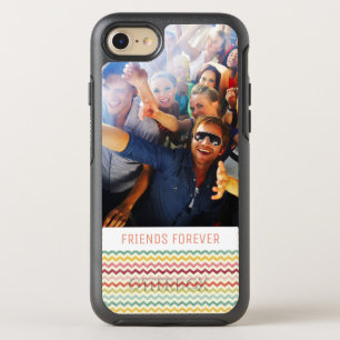 Foto & Tekst Chevron Patroon 4 OtterBox Symmetry iPhone 8/7 Hoesje