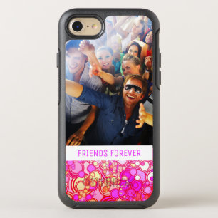 Foto & Tekst Retro Cirkels OtterBox Symmetry iPhone 8/7 Hoesje
