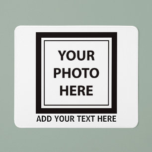 Foto & tekst uploaden – Aanpassen Muismat