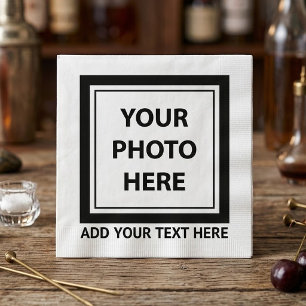 Foto & tekst uploaden – Aanpassen Servet