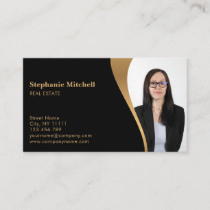 Foto toevoegen Foto toevoegen sjabloon makelaar Visitekaartje