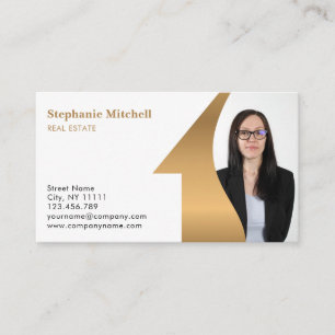 Foto toevoegen Foto toevoegen sjabloon makelaar Visitekaartje