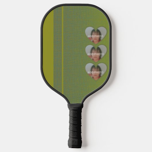 Foto toevoegen Green Pickleball Paddle (Achterkant)