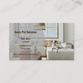 Foto toevoegen Huisdier QR code Visitekaartjes (Voorkant)