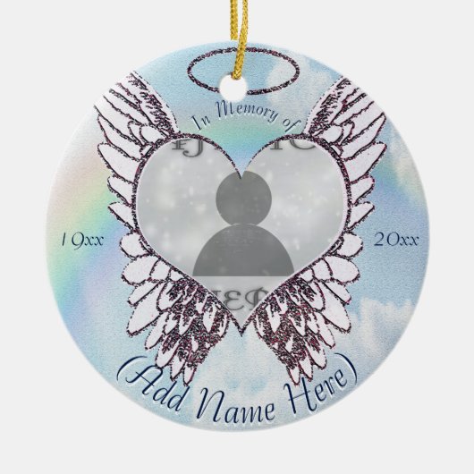 Foto toevoegen | Memorial Ornament (Voorkant)