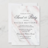 FOTO TOEVOEGEN - Modern Sweet 16 uitnodiging (Achterkant)