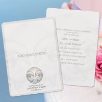 Foto toevoegen Modern Whimsy Dolphin Wedding Invit