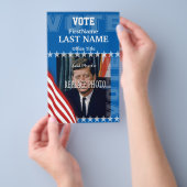 Foto toevoegen | Sjabloon campagne Flyer (Hand)