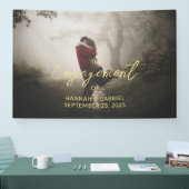Foto toevoegen Wedding Engagement Party Banner (Beurs)
