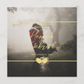 Foto toevoegen Wedding Verloving Flat Menu (Voorkant)