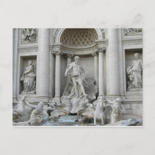 Foto Trevi Fountain Fontana di Trevi Rome Briefkaart