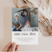 Foto Triple Joint Birthday Invitation Kaart