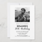 Foto: uitnodiging van afgelopen dag (Voorkant)