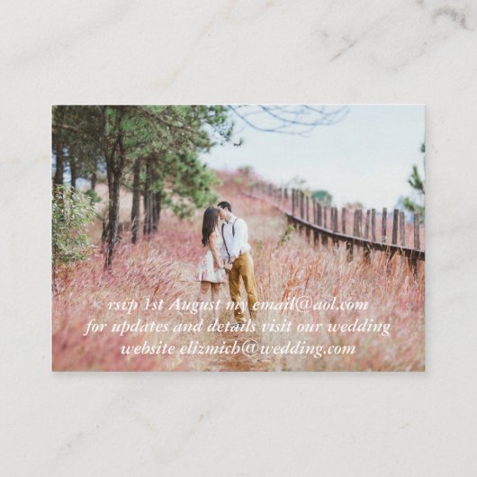 FOTO Uitstel nieuwe datum incl. ENVL. Advieskaart (Achterkant)