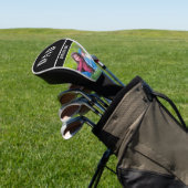 Foto Unieke aangepaste DAD gepersonaliseerde naam Golfheadcover (Insitu)