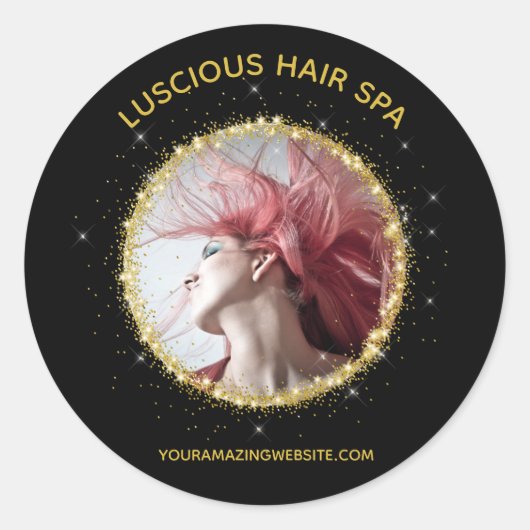 *~* FOTO UPLOAD LOGO Label Envelop zegel (Voorkant)