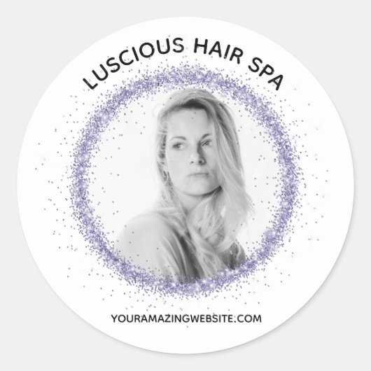 *~* FOTO UPLOAD Product Logo Etiket Envelop Seal (Voorkant)