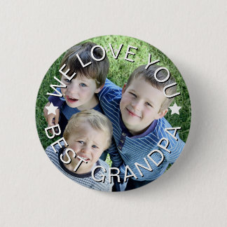 Foto uploaden - beste opa ronde button 5,7 cm