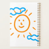 Foto uploaden Draai Kinder illustraties naar Planner (Achterkant)