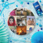 Foto uploaden papieren bordje (Feest)