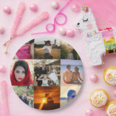 Foto uploaden papieren bordje (Feest)