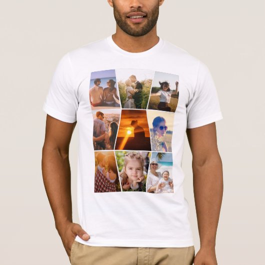 Foto uploaden t-shirt (Voorkant)