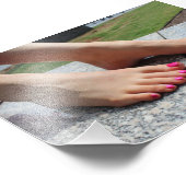 Foto van 1footwonder afdruk (Hoek)